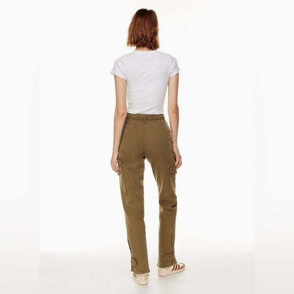 Aritzia Wilfred Free Modern Cargo Pant Size 16 Neutral Minimalist Casual - Picture 2 of 16
